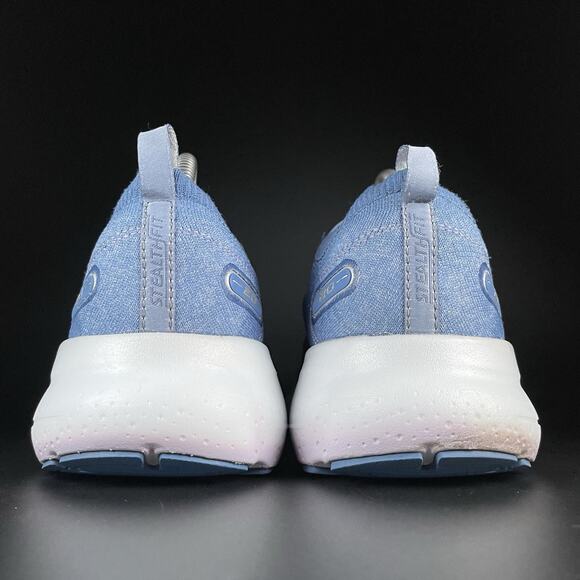 Women’s 11 Men’s 9.5 Brooks Glycerin 20 StealthFit Blue Knit Running Sneaker EUC - Picture 3 of 9